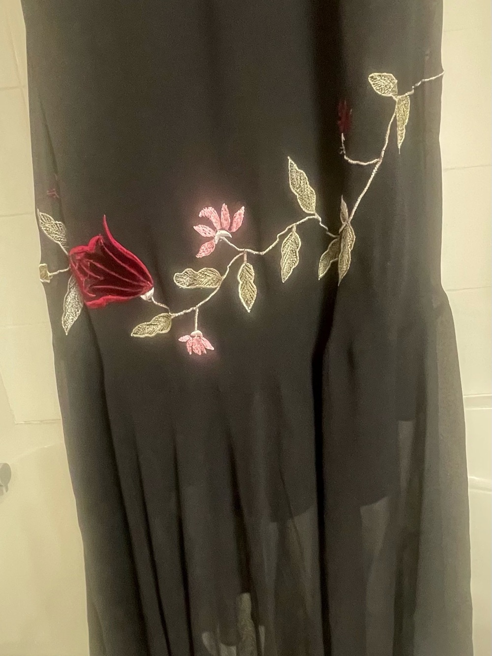 Vintage - Sue Wong dress - 100% silk - Picture 9 of 12